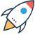 sky rocket emoji