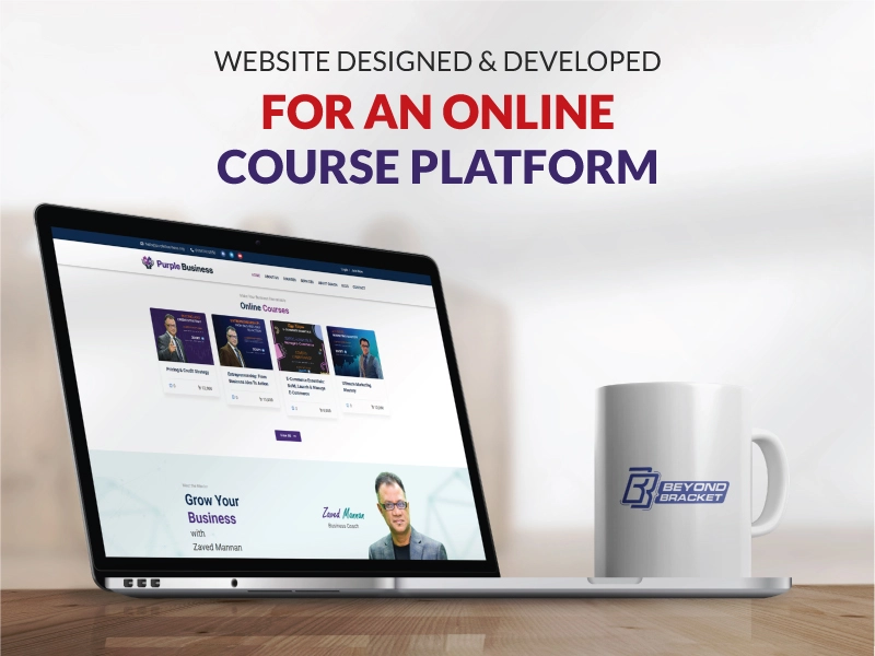 Online Learning Platform Website