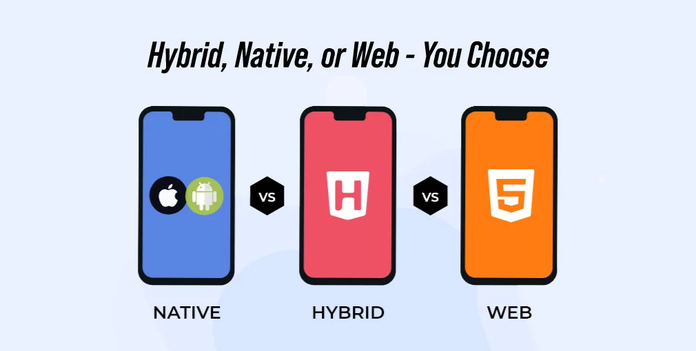 Hybrid, Native, or Web - You Choose