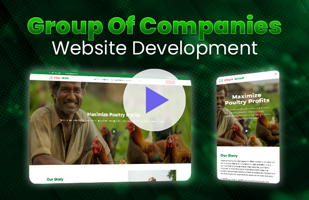 Group of companies website redesign - Aleya Group Website Redesign - Beyond Bracket Ltd