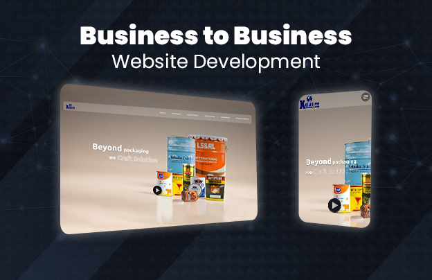 modern b2b website