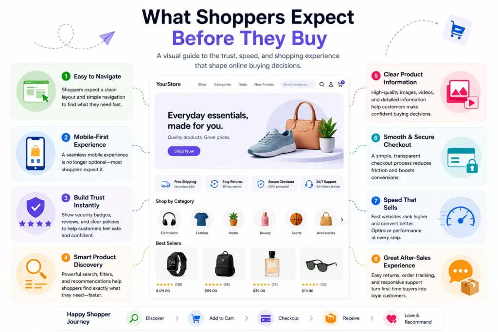 What makes a great ecommerce website in 2026